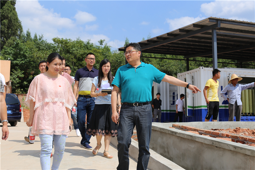 集團第一檢查組檢查杰陽排水公司、固廢處置公司安全防汛和環(huán)保達標(biāo)各項工作1