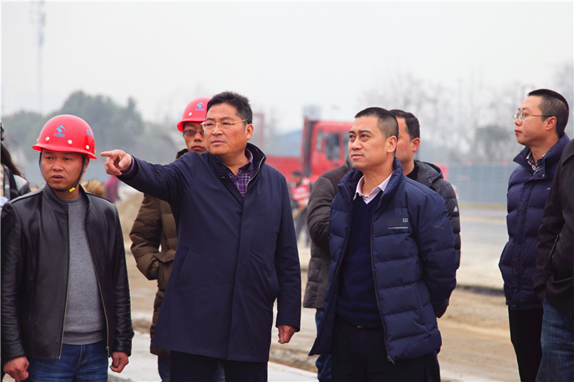 副市長徐光勇檢查督導提檔升級項目工作