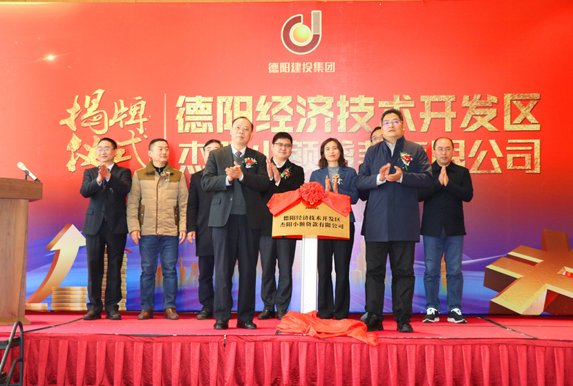 市委常委、副市長(zhǎng)藍(lán)益民蒞臨杰陽(yáng)小貸公司揭牌儀式